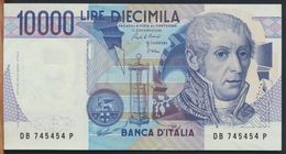 °°° ITALIA - 10000 LIRE VOLTA 28/10/1985 SERIE DB °°° - 10.000 Lire