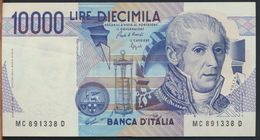 °°° ITALIA - 10000 LIRE VOLTA 12/01/1988 SERIE MC °°° - 10000 Lire