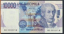 °°° ITALIA - 10000 LIRE VOLTA 16/10/1995 SERIE NG FDS/UNC °°° - 10.000 Lire