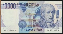 °°° ITALIA - 10000 LIRE VOLTA 19/08/1998 SERIE KK FDS/UNC °°° - 10000 Lire
