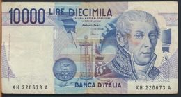 °°° ITALIA - 10000 LIRE VOLTA 21/12/1999 SERIE XH SERIE SPECIALE °°° - 10000 Lire