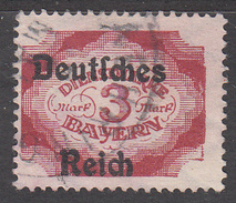 BAVARIA   SCOTT NO. 068   USED     YEAR  1920 - Dienstzegels