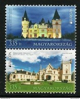 HUNGRIA/ HUNGARY/ UNGARN/ MAGYAR -  EUROPA 2017 -TEMA "CASTILLOS - CASTLES - SCHLÖSSER".- SERIE VERTICAL - A - 2017