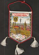 Germany Munich / Flag, Pennant / Olympic Town 1972 / Olympiastadt / Sport - Habillement, Souvenirs & Autres