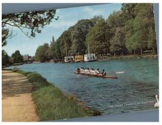 (543) UK - River Thames In Oxford With Rowing Boat - Aviron - - Aviron