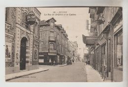 CPSM JUVISY SUR ORGE (Essonne) - La Rue De Draveil Et Le Casino - Juvisy-sur-Orge