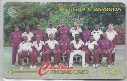 ANTIGUA & BARBUDA - 1996 WEST INDIES CRICKET TEAM - 222CATA - - Antigua Et Barbuda