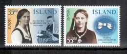 Island / Iceland / Islande 1996 Satz/set EUROPA ** - 1996