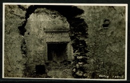 RB 1176 -  Early Real Photo Postcard - Carew Castle Pembrokeshire Wales - Pembrokeshire