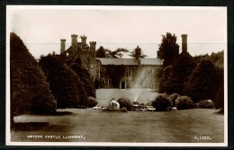 RB 1176 -  Real Photo Postcard - Gwdyr Castle Llanrwst Denbighshire Wales - Denbighshire