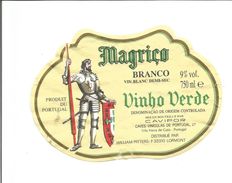 Etiquette De VIN DU PORTUGAL - Vinho Verde Magriço ( Armure ) - Harnassen