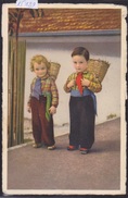 Costume Ticinese - Ragazzi Con Gerra  - Schweizertrachte Tessin - Ca 1943 (15'189) - Cugnasco-Gerra