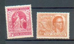 A 196 - NZ - YT 170-171 * - Unused Stamps
