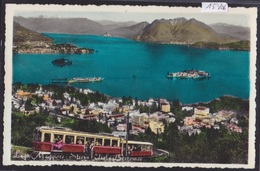 Lago Maggiore - Treno ( Funicolare ) - Stresa Ca 1957 (15'206) - Tresa