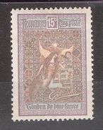 ROMANIA / Roumanie , 1905   Yvert N° 171, 15 B + 10 B Bienfaisance ; Ange / Angel ; Neuf * / MH TB - Unused Stamps