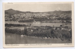 AK Honnef M. Inseln Nonnenwerth, Grafenwerth Serie " Der Rhein 40 " Honnef B. Siegburg, Siebengebirge Domäne Rheininsel - Hennef