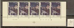 Belgie -belgique : Ocb Nr:  TR432 ** MNH Datumstrook  (zie Scan) Frankeerwaarde 125 Euro ! - Nuevos