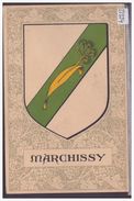 DISTRICT D'AUBONNE - MARCHISSY - ARMOIRIE DE LA COMMUNE - B ( ADHERENCES AU DOS ) - Marchissy