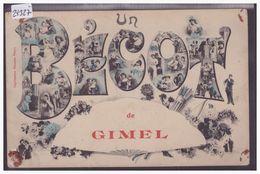 DISTRICT D'AUBONNE - UN BECOT DE GIMEL - B ( TROUS D'EPINGLE AUX COINS ) - Gimel