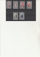 SERIE CELEBRITES  N° 867 A 872 OBLITERE - TB -  COTE : 90 € - Used Stamps