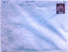 GABON-Entier -  Enveloppe  (147 X112 ) - Lettres & Documents