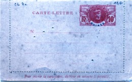 GUINEE FRANCAISE-Entier -  Carte Lettre - - Cartas & Documentos
