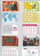 Italy, 10 Different Cards Number 27, Elephant, Castle, Map, Zodiac, 2 Scans. - [4] Colecciones