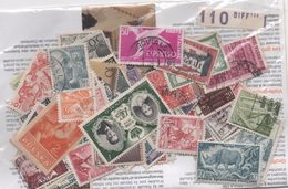 COLLECTION 110 Timbres Différents - Sammlungen