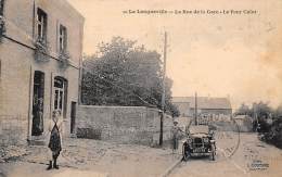 La Longueville           59       Rue De La Gare Et Four Calot: Le Trait Est Un Défault Phtographique     ( Voir Scan) - Sonstige & Ohne Zuordnung