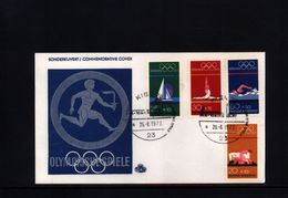 Germany / Deutschland  1972 Olympic Games Muenchen FDC - Sommer 1972: München