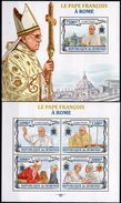 BURUNDI 2013 - Pape François - Feuillet 4 Val + BF Neufs // Mnh // CV 36.00 Euros - Neufs