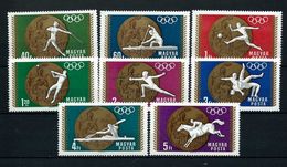 HUNGRIA 1969 - HUNGARY - OLYMPICS MEXICO 68 - MEDALLAS - YVERT Nº 2020-2027** - Neufs