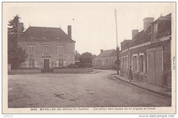 Marolles Les Braults 72 - Carrefour Routes Saint-Aignan Et Dissé - Marolles-les-Braults