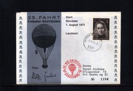 Austria / Oesterreich 1971Ballonpost - Par Ballon
