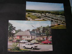 Rohrbrunn Rasthaus Karten Ca. 1958  * Simca, VW , Fiat   Autobahn Motel - Aschaffenburg