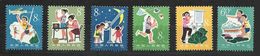 Chine China Cina 1979 Yvert 2270/2275 ** Etude Des Sciences Par Les Enfants - Study Science  Ref T.41. Superbes - Unused Stamps