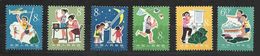 Chine China Cina 1979 Yvert 2270/2275 ** Etude Des Sciences Par Les Enfants - Study Science  Ref T.41. Superbes - Neufs