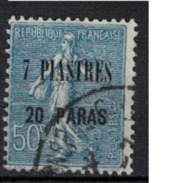 LEVANT                 N°  YVERT      34   ( 3 )    OBLITERE       ( O   2/07 ) - Used Stamps