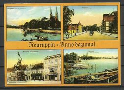 DDR 1995 Ansichtskarte NEURUPPIN (gesendet Mit Briefmarke) - Neuruppin