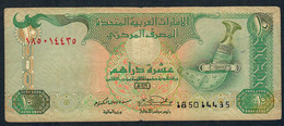 U.A.E. EMIRATS ARABES UNIS P20a 10 DIRHAMS 1998 FINE - Verenigde Arabische Emiraten