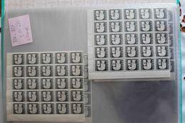 Hongrie ** Lot De Taxe - Bloc De 25 Timbres - Officials