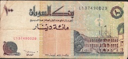 SUDAN P56b 100 DINARS 1994 #L       FINE - Sudan