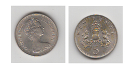 5 NEW PENCE 1969 - Other & Unclassified