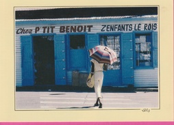 17 / 11 / 198  -  LA  RÉUNION    P'TIT  BENOIT   -  BOUTIQUE - Marchands