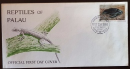 PALAU Tortue , Tortues, Turtle, Tortuga, Yvert N° 144 FDC, Enveloppe 1er Jour - Tartarughe