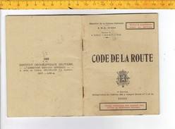 43970 - CODE DE LA ROUTE 1950 - Non Classés