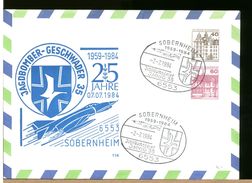 GERMANIA - SOBERNHEIM - JAGDBOMBER FABOG GESCHWADER 35 - Private Covers - Mint