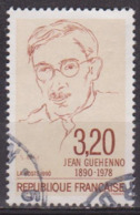 Littérature - Jean Guéhenno, écrivain, Critique - N° 2641 - 1990 - Gebraucht