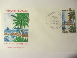 Enveloppe 1er Jour "POLYNESIE"  SEMAINE DE L'OUTRE-MER " - Storia Postale