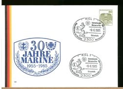 GERMANIA - Intero Postale Ganzsachen MARINE - KIEL - Private Covers - Mint